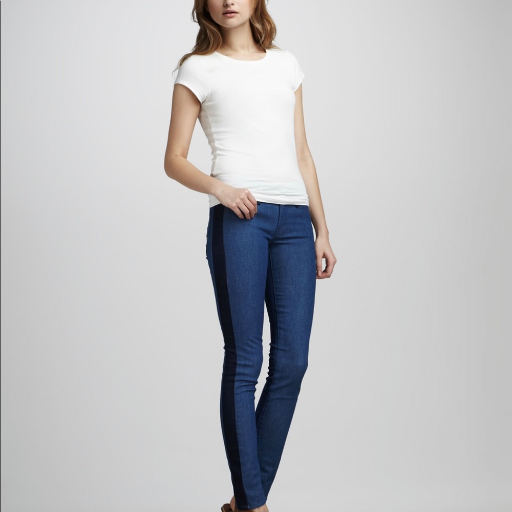 MOTHER ‘Colorblock Looker’ in Geometric Lies